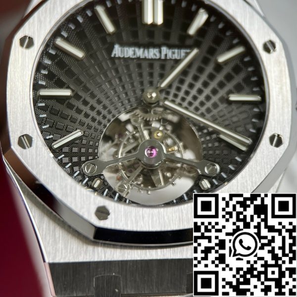 z5300210470705 f886afaee598c6e220f767a6b7e21f53 Audemars Piguet Royal Oak Tourbillon 26510PT.OO.1220PT.01 1:1 Best Edition R8 Factory Quadrante grigio
