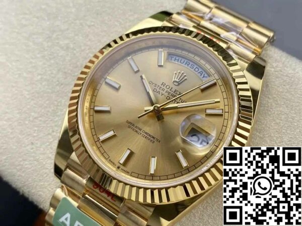 z5333006894910 54e7bd919e806893d765d1c46b0a4a6a Rolex Day Date 40 M228238-0003 Cadran din aur galben 1:1 Best Edition AR Factory 3255 Movement