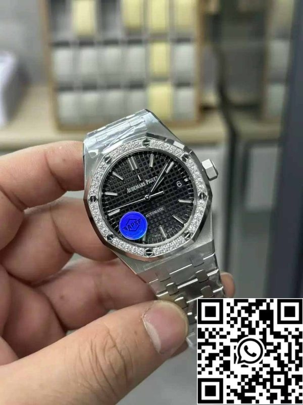 z5345623716027 8c4cb8b67c141b726e217ed6e617df8d Audemars Piguet 15451ST.ZZ.1256ST.01 APS Factory 1:1 Best Edition Black Dial