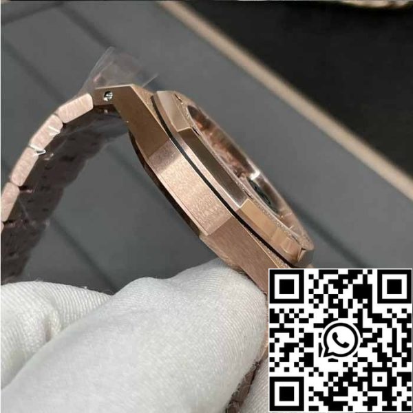 z5345626848355 9a77262accf3f4d46f6a67336ecd0f15 Audemars Piguet 15454OR.GG.1259OR.03 Frost Gold 1:1 best edition APS Factory Rose Gold dial Rose gold