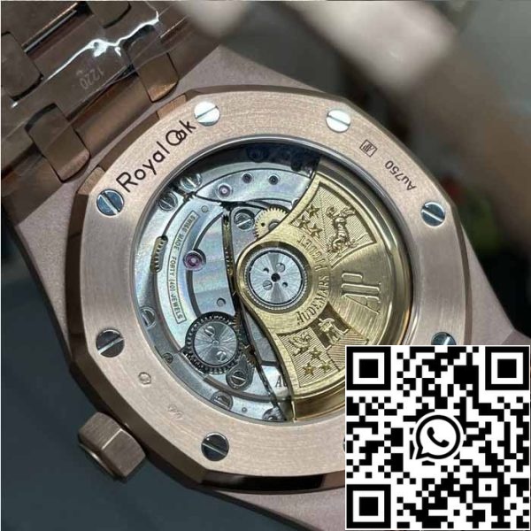 z5345627167255 b9f3cac34ebe3b35652b5262dec78468 Audemars Piguet 15454OR.GG.1259OR.03 Frost Gold 1:1 best edition APS Factory Rose Gold dial Rose gold