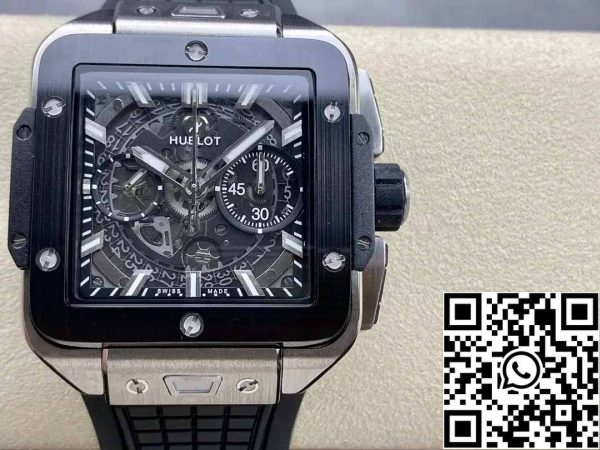 z5348940164289 e5d0698fac9dab2654e3fc076f4d34d7 ウブロスクエアバンユニコ821.NM.0170.RX 1:1ベストエディションBBFファクトリーブラックベゼル
