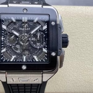 Hublot SQUARE BANG UNICO 821.NM.0170.RX 1:1 Best Edition BBF Factory Black Bezel