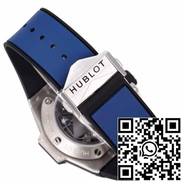 z5348963799554 aa0c13cd5abd6e34994d893293c9832e Hublot Big Bang Sang Bleu 418.NX.5107.RX.MXM20 1:1 Best Edition BBF Factory Sininen hihna