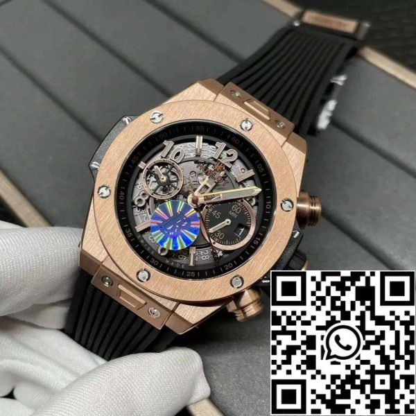 Z5349568374505 9FEC56D4953CBA24D24F4AEE3D68AEE7 Hublot 빅뱅 유니코 킹 골드 421.OX.1170.RX 1:1 베스트 에디션 BBF 팩토리 그레이 다이얼