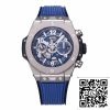 z5349680945850 0eaf5c31d4b54e598f457891cde3fe14 Hublot Big Bang Unico Titanium 441.NX.5171.RX 1:1 Best Edition BBF Factory Blue Strap