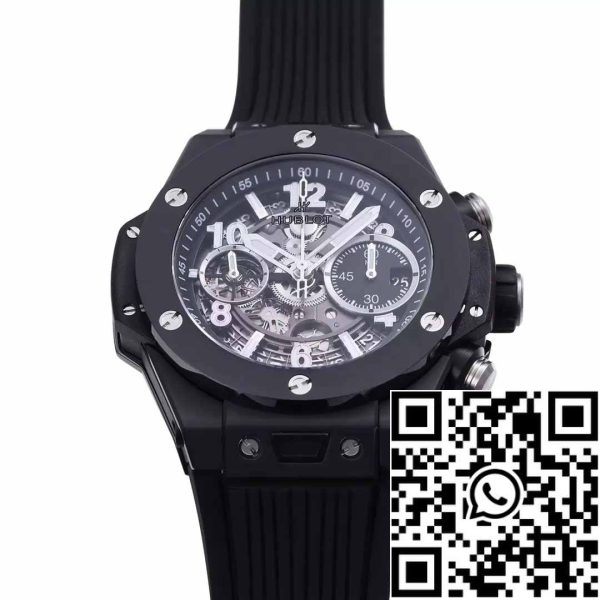 z5349683764123 5b6e910a18d7f59297b86a394aa534eb Hublot Big Bang Unico Titanium 441.CI.1171.RX 1:1 Best Edition BBF Factory Black Strap Ceramic Bezel