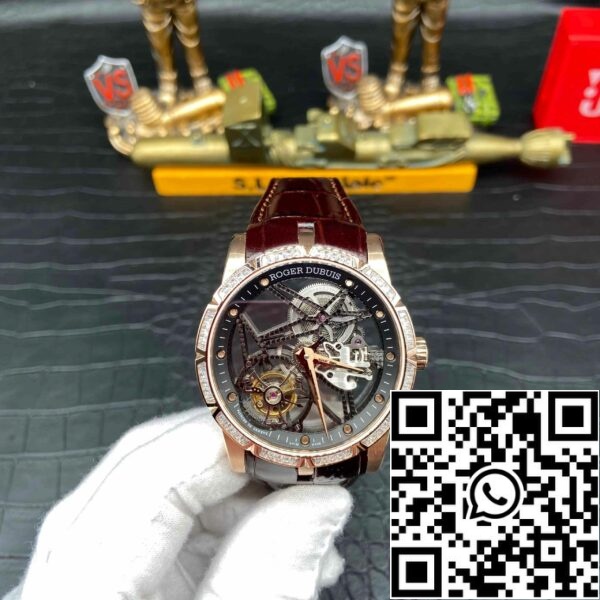 z5358542257570 dbccdae629817359d7be831f08ae162a Roger Dubuis Excalibur RDDBEX0393 1:1 Best Edition BBR Factory V3 Tourbillon Skeleton Dial