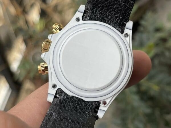 z5395508094988 f080e3ccd9475db00e8cb5c29a793fca 【4130 Movement DIW Modified Version】Rolex Cosmograph Daytona Series Черный ремешок Корпус из углеродного волокна