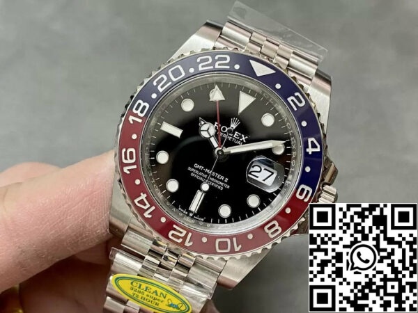 z5402930581657 e645fed93c0f0154fe9ab83be210ce09 Rolex GMT Master II M126710BLRO-0001 Cinturino Giubileo Best Edition Clean Factory V3 Cola Circle