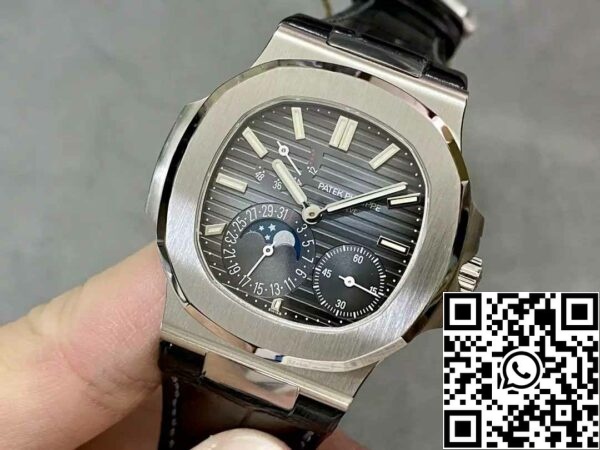 z5406939762141 275c227673b6243aa70ae376419e85e4 Patek Philippe Nautilus 5712G-001 Cadran albastru 1:1 Best Edition PPF fabrica V2 Curea din piele