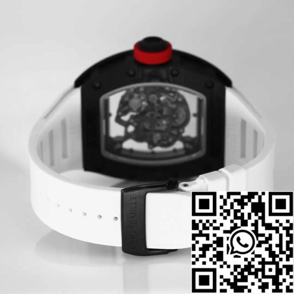 z5434578502173 90e9661563f840a3a01fd0f265d374b3 RICHARD MILLE RM055 Preoblikovan original 1:1 Best Edition BBR Factory 2024 White Strap