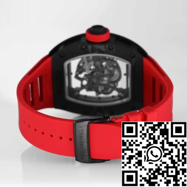 z5434579253095 d9bf8a42fc7eaf5897a04e0e3cafcdc1 RICHARD MILLE RM055 Переработанный оригинальный 1:1 Best Edition BBR Factory 2024 Красный ремешок