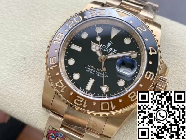 Z5455833115686 EAA7E1BD161389F0C28B5077B6F9C357 롤렉스 GMT 마스터 II 126715CHNR-0001 1:1 베스트 에디션 클린 팩토리 로즈 골드