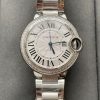z5471947193230309594 0ca09090f1cd233690dbfabf362fe59eff Ballon Bleu De Cartier W4BB0016 33MM 33:1 Best Edition AF Factory White Dial