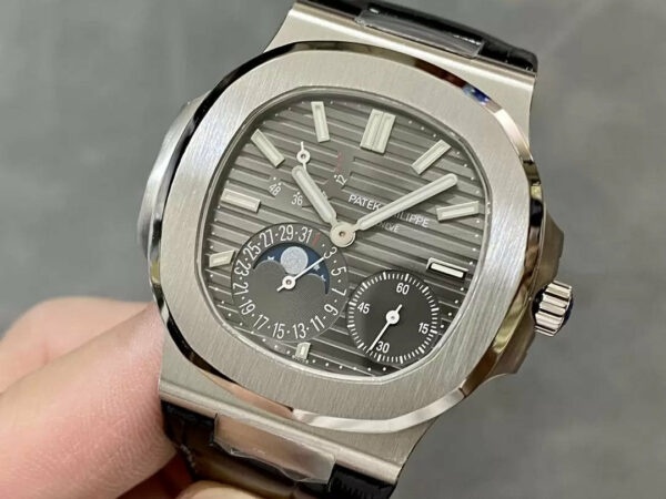 z5492145895384 acf4cffb8f45a8dcf735ca2b8dd41bd1 パテックフィリップノーチラス5712G-001グレーダイヤル1:1ベスト版PPF工場V2レザーストラップ