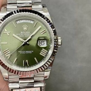 Rolex Day Date 40 m228236-0008  Green Dial 1:1 Best Edition Counterweight Version 183 Gram QF Factory