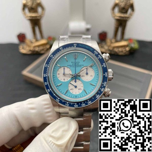 z5495574097211 1b698d8f0abcd75be464817b5edda135 ADG【Modified Version】Rolex Cosmograph Daytona Series Tiffany Dial 4130 Movement