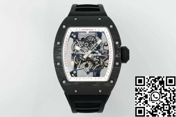 z55687492514141414 aed7ab17df202f128b128b128bcf14f75e80e84 RICHARD MILLE RM055 RM-055 ZF 2024 2024 1:1 أفضل إصدار من ألياف الكربون المطاط الأسود