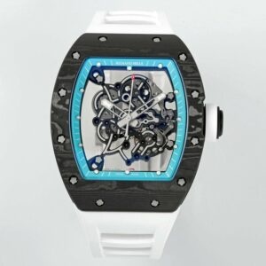 RICHARD MILLE RM055 ZF 2024 1:1 ベスト・エディション カーボンファイバー製ケース ターコイズダイアル