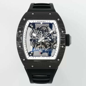 RICHARD MILLE RM055 ZF 2024 1:1 ベスト・エディション カーボンファイバー製ケース ホワイト文字盤