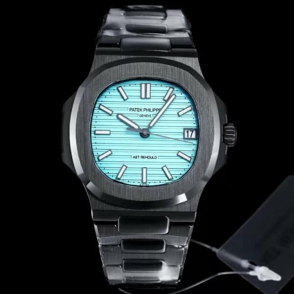 z5569295785957 8855ae96c2e6cd61c02598d46fdf3b77 [модифицированный AET] Patek Philippe Nautilus 5711, керамический черный циферблат Tiffany, 1:1, лучшее издание