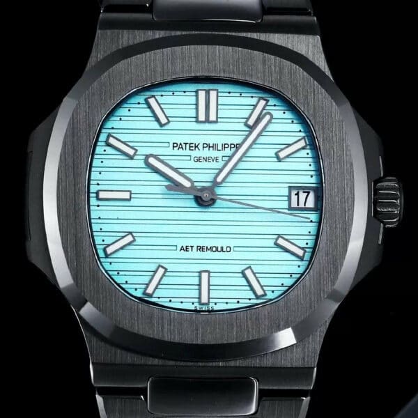 z5569296137948 2837def1581d2787239cc035c4ca7443 [модифицированный AET] Patek Philippe Nautilus 5711 Керамический черный циферблат Tiffany 1:1 Лучшее издание