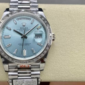 Rolex Day Date M228396tbr-0002 V5 40mm  QF Factory 1:1 Best Edition Tiffany Dial Bezel