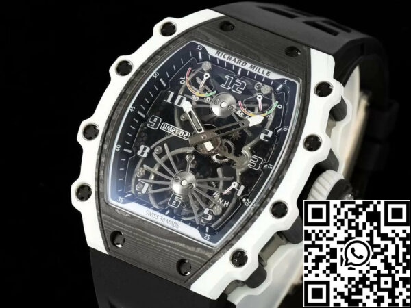 z5584001517289 efa50d7441cc74ba659b771c1f675d2a Richard Mille RM21-02 1:1 Best Edition RM Factory Tourbillon karbon tok