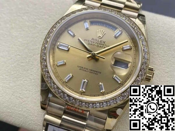 z5599647707141 2e195023ad0a1ffbdaed46aa408c98a3 Rolex Day Date m228348rbr-0002 QF Factory 1:1 Best Edition V5 έκδοση με αντίβαρο αναβάθμισης