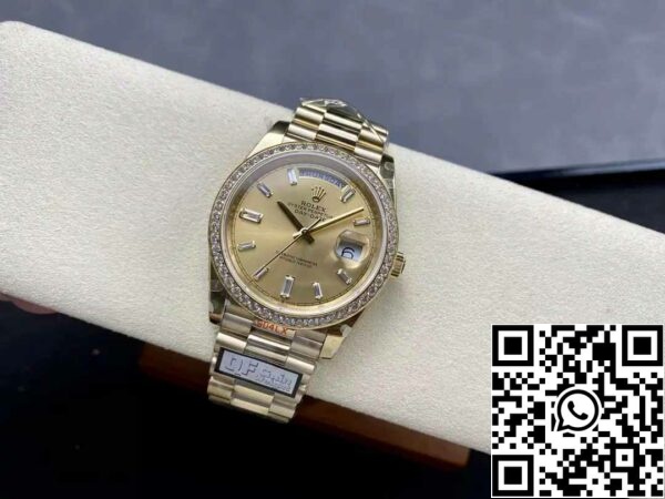 z5599647717771 4df44f087edaa5a7e4c483d63573fee4 Rolex Day Date m228348rbr-0002 QF Factory 1:1 Best Edition V5 έκδοση με αντίβαρο αναβάθμισης