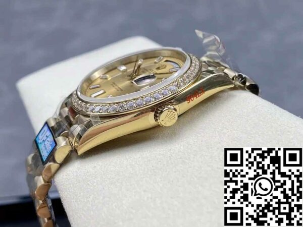 z5599647740432 65e85d9b115102114c9dc5f1b8ea7d14 Rolex Day Date m228348rbr-0002 QF Factory 1:1 Best Edition V5 έκδοση με αντίβαρο αναβάθμισης