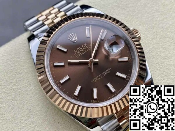 z5604280272823 81cebeb1a2c998548bcd2d3842b62aa3 Rolex Datejust 126331-001 ARF Factory 1:1 Best Edition гальваническое покрытие с 18k золото Юбилейный ремешок