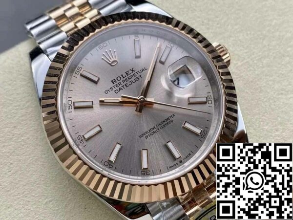 z5604291720114 c9fd814ae9c62f3fe76cc7d87d506791 Rolex Datejust 126331-010 Jubilee Strap ARF Factory 1:1 Best Edition с гальваническим покрытием из 18-каратного золота