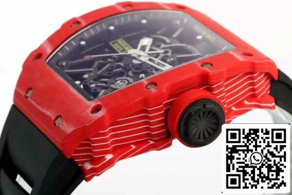 z5629225817596 15ad0b9ceaa5f4e9b777f3642d1e6805 リシャール・ミル RM035-02 NTPT カーボン 1:1 ベストエディション ZFファクトリー レッドデーモン バージョン ブラックストラップ