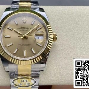Rolex Datejust m126333-0009 ARF Factory 1:1 Best Edition electroplated with 18k gold