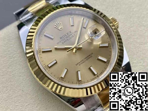 z5663355183259 4d8d7ada9bcb431c61c29d77650bfbe2 Rolex Datejust m126333-0009 ARF Factory 1:1 Best Edition electroplated with 18k gold