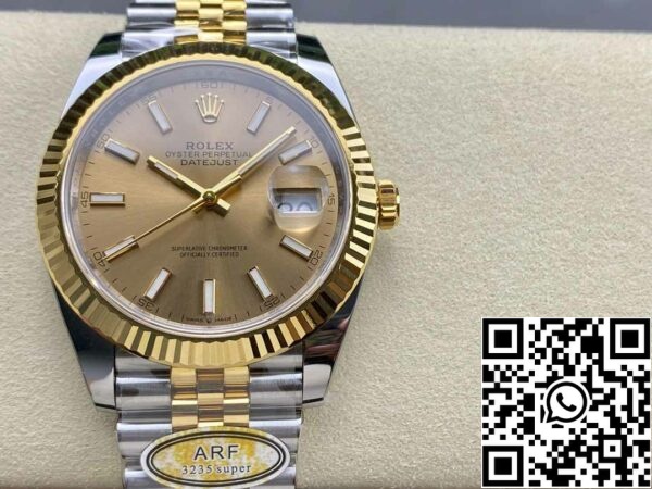 z5663357632092 8128632e588c08d4d7b0a2c871ac85d0 ロレックス デイトジャスト m126333-0010 ARFファクトリー 1:1 ベスト・エディション 18Kゴールド・エレクトロプレーテッド
