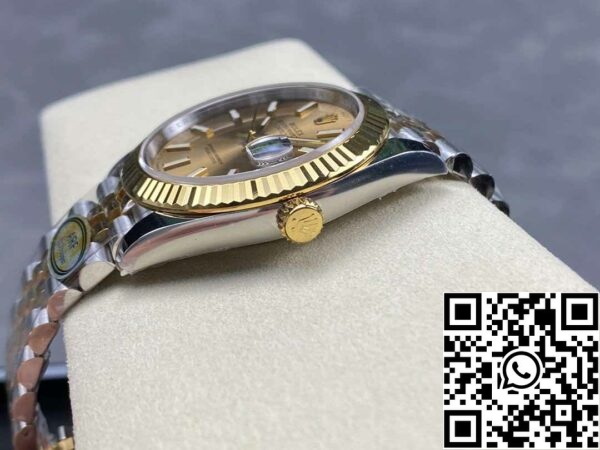 z5663358127306 eaff018de20ad53b631fb79e3a7d9f90 ロレックス デイトジャスト m126333-0010 ARFファクトリー 1:1 ベストエディション 18Kゴールド電気メッキ