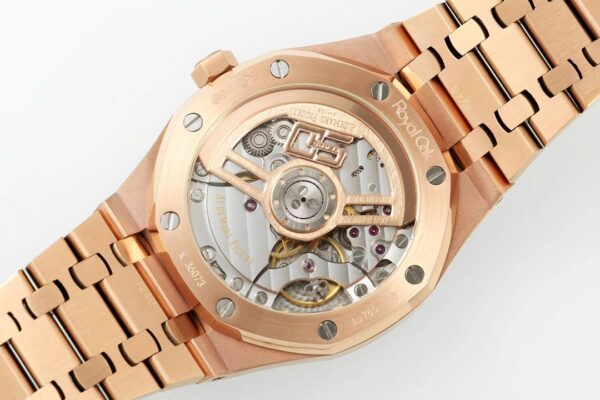 1818 1 1 Audemars Piguet Royal Oak 15510ST iz tovarne IPF 1:1 Super Clone Blue Dial Rose Gold