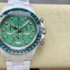 AET REMOULD Ceramic Rolex Daytona "Biscay Green" Bezel Stone 1:1 Super Clone Edition