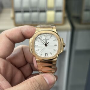 Patek Philippe Nautilus Ladies 7118/1R-001 Rose Gold 1:1 Best Clone 3K Factory