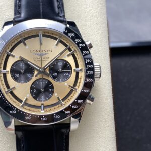 Longines Conquest L3.835.4.98.9 L38354989 42mm 1:1 Best Clone Leather Strap