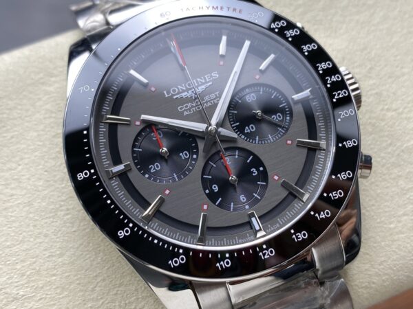 cmp i1737051005114 7735 0 1 1 Longines Conquest L3.835.4.72.6 42mm 1:1 Best Clone Stainless Steel Strap