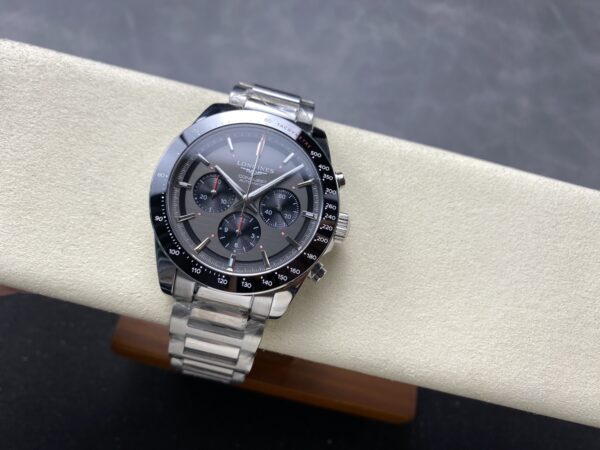 cmp i1737051011918 1360 0 4 1 Longines Conquest L3.835.4.72.6 42mm 1:1 Best Clone Stainless Steel Strap