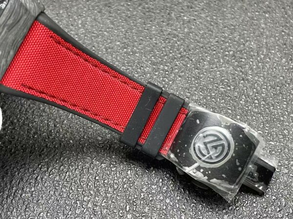 Franck Muller Vanguard V45 Carbon Fiber 1:1 Best Clone Red Dial