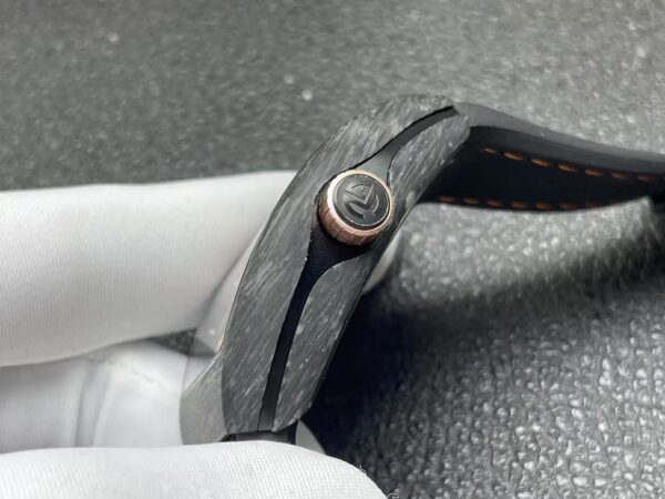 Franck Muller Vanguard V45 Carbon Fiber 1:1 Best Clone Black Strap