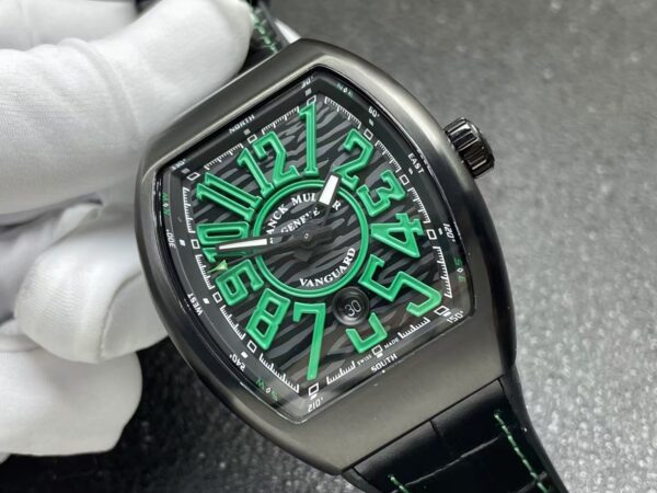 Franck Muller Vanguard V45 Vanguard Classical 1:1 Best Clone Green Dial