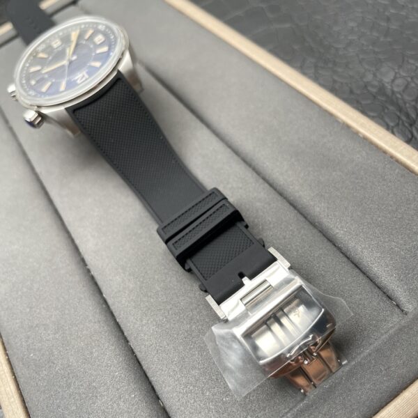 Jaeger Lecoultre Polaris Memovox 1:1 Best Clone BLS Factory Black Dial