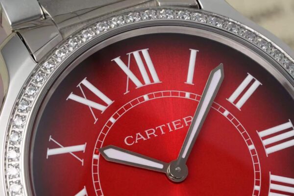 Cartier Ronde Must De Cartier 36mm 1:1 Best Clone AF Factory Red Dial
